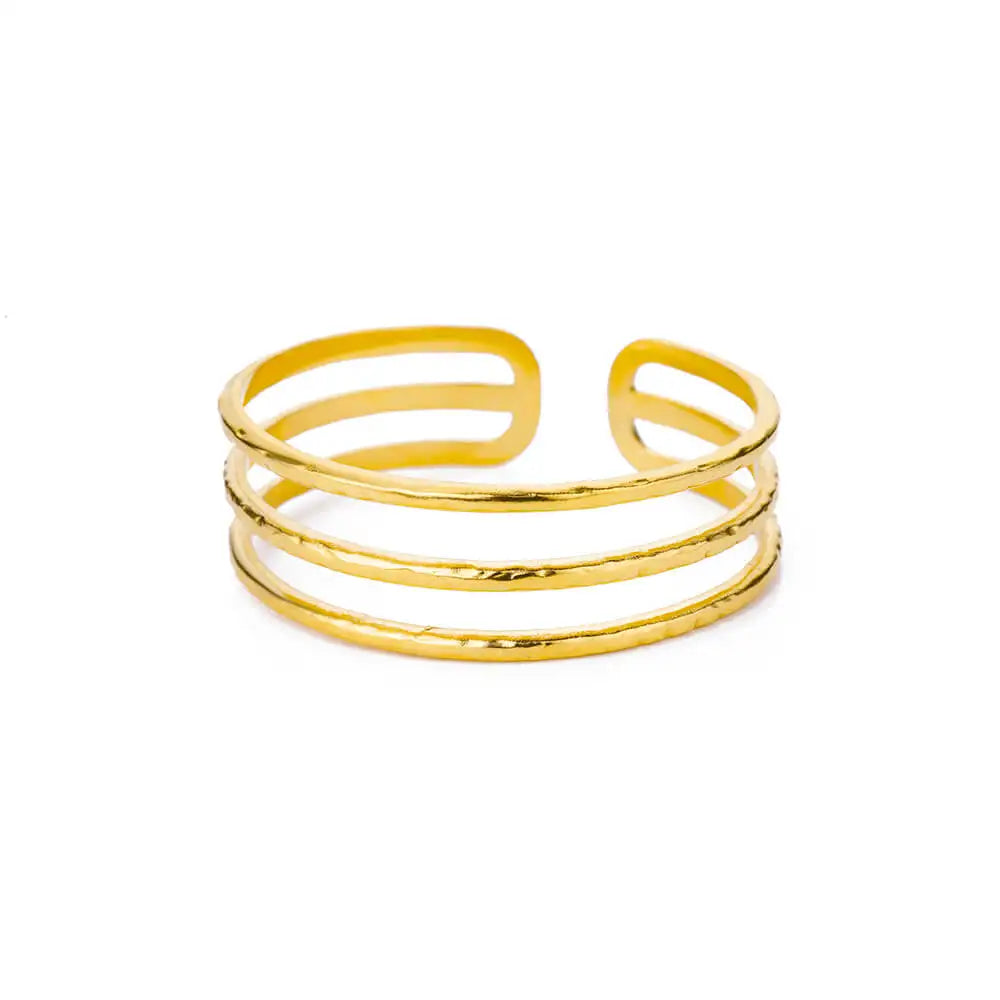 Bracelet manchette fleur Bracelet pour femmes Couleur or Flora Bracelets en acier inoxydable Casting Esthétique Couple Bracelet Bijoux pulseras