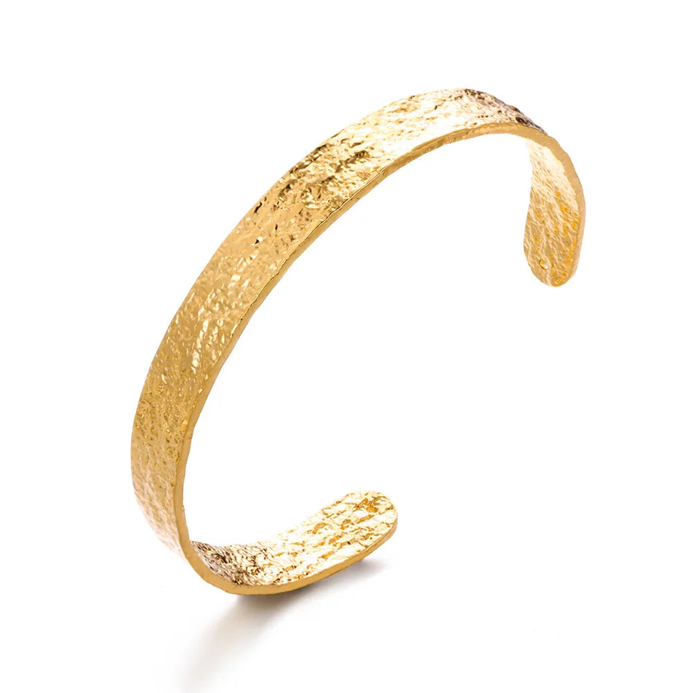 Bracelet manchette fleur Bracelet pour femmes Couleur or Flora Bracelets en acier inoxydable Casting Esthétique Couple Bracelet Bijoux pulseras